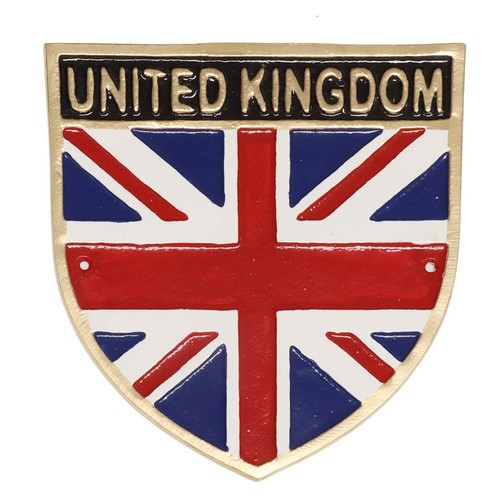 Union jack flag aluminium - union,