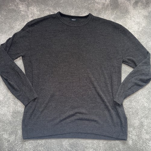 Men grey next jumper - men's,