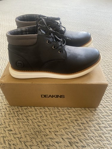 Deakin boys black - black, boot/shors
