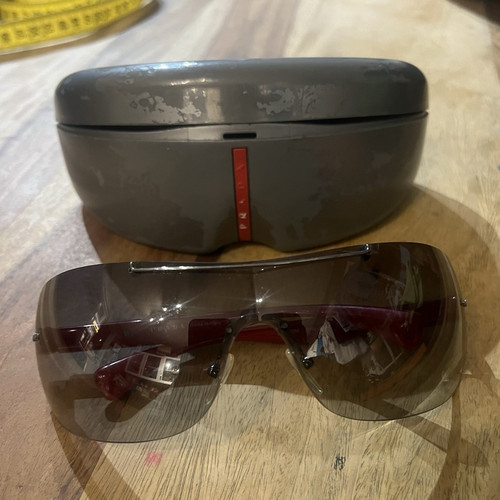 Prada men wrap sunglasses - wrap,