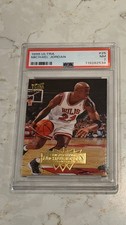 1995-96 Fleer Ultra #25 Michael Jordan PSA 7 Graded Basketball Card NBA 95-96