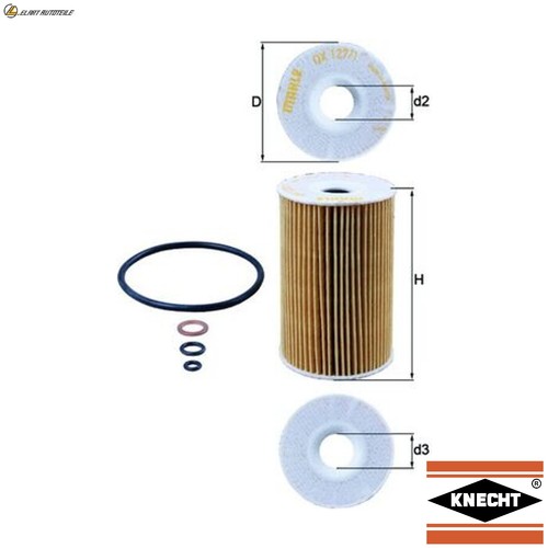 Oil filter 127 - oil, for