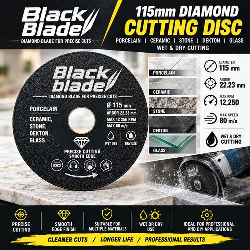 Diamond cutting disc 115mm - diamond,