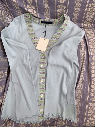 Boden blue long sleeve - sleeve, v-neck