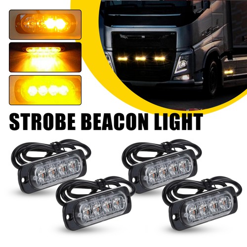4pcs led amber recovery - 4pcs,