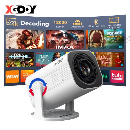 Projector smart android - 4k,