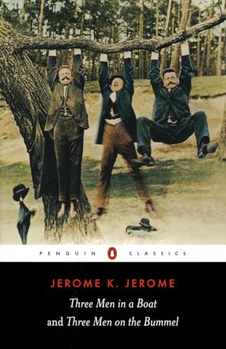 Three men boat - three, in