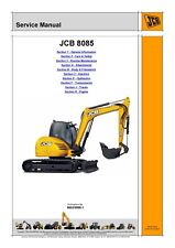 JCB 8085 - Service Manual -
