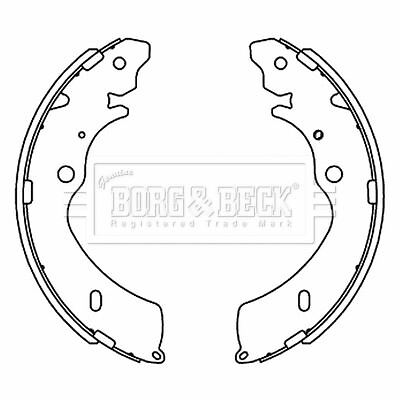 Genuine borg beck rear - &,