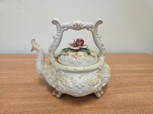 Vintage italian swan teapot - italian,