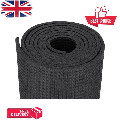 Black yoga mat non slip - yoga,