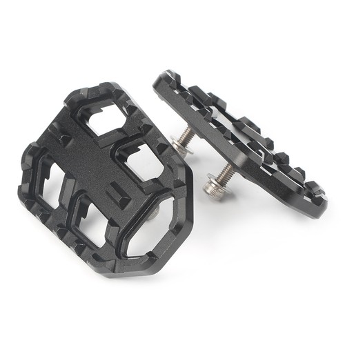 Black wide foot pegs - pegs, footrest