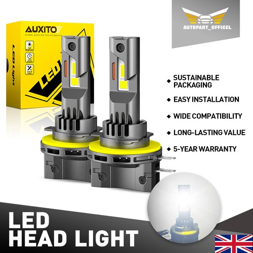 Auxito h15 led bulbs - high, beam