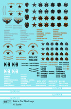 K4 O 1:48 Scale Decals Police