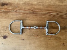D Ring Jointed Snaffle 5-inch with Copper Rollers