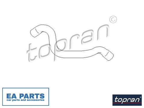 Radiator hose for seat - radiator,
