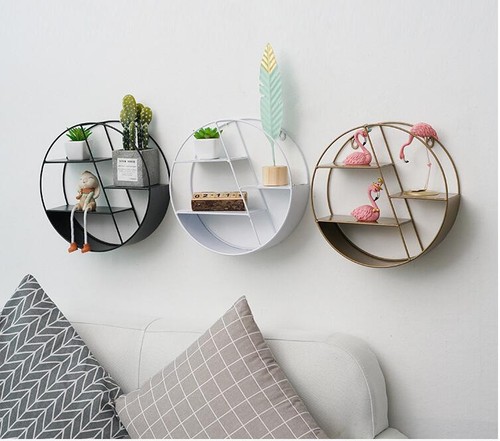 Metal wall shelf - metal,