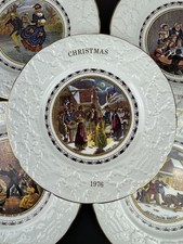 Coalport Christmas Collectors Plates set of 6