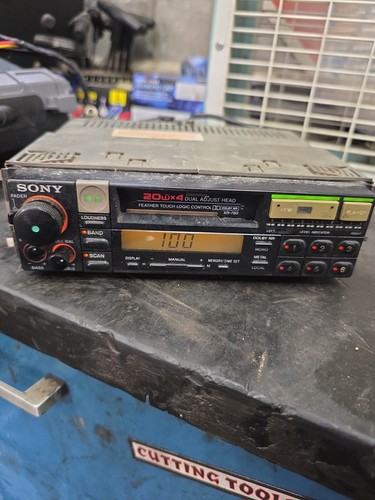 Vintage sony 780 cassette - vintage, xr-780
