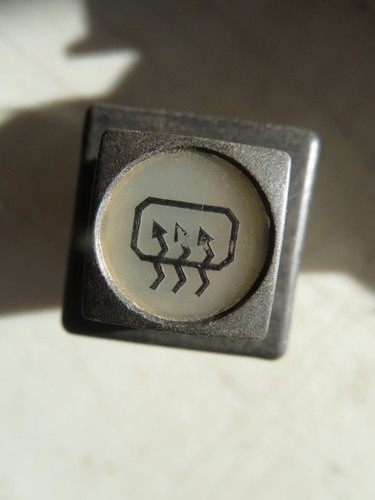 Classic car heater push button - car,