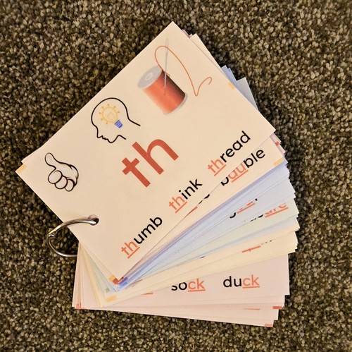 Phonics flashcards large - 51,
