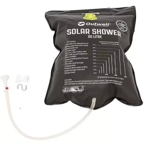Outwell solar shower portable - outwell,
