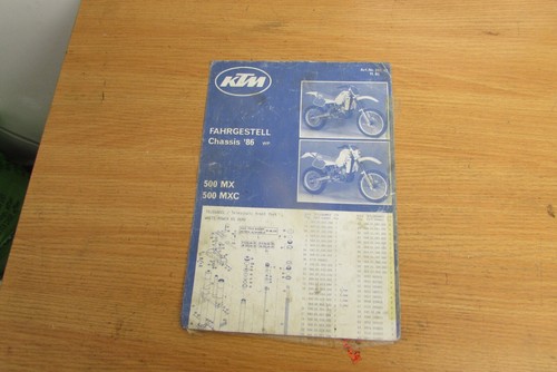 1986 ktm 500 mxc frame - 1986,
