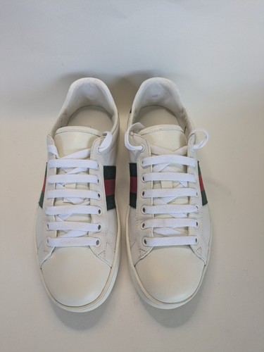 Gucci ace white leather - gucci,