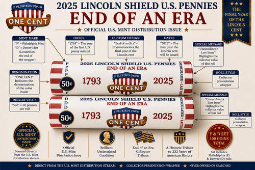 2025 lincoln cent final year - lincoln,