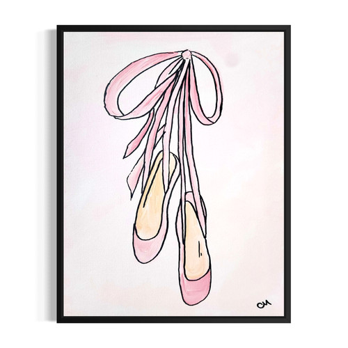 Original abstract 11x1 ballet - original,
