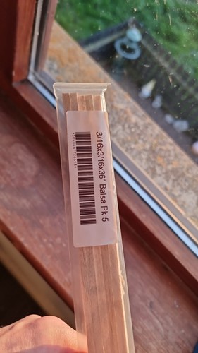 Balsa wood pk5 3 - wood,