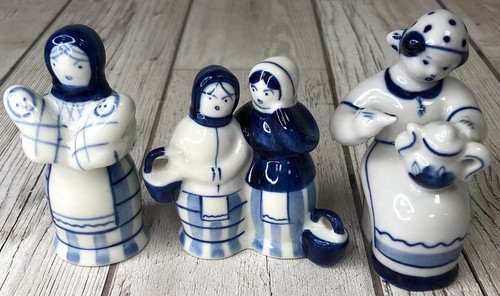 Vintage russian gzhel - vintage,