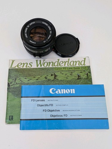Canon 50mm prime - fd,