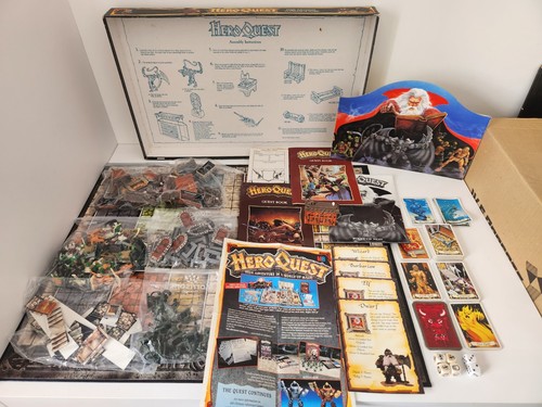Heroquest 1989 complete boxed - complete,