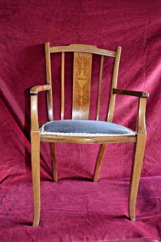 Antique mahogany edwardian - antique,