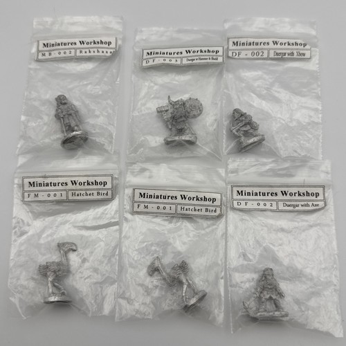 Vintage miniatures workshop - miniatures,
