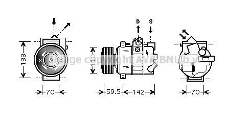 Golf estate compressor - golf,