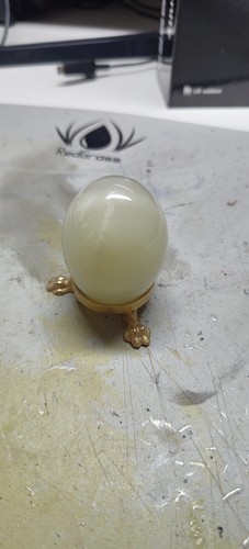 Polished egg ornament - egg,