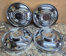 Jaguar Chrome Hub Caps x 4 - XJ6, XJ12 Series 2 & V12 Series 3 E-TYPE - C30283