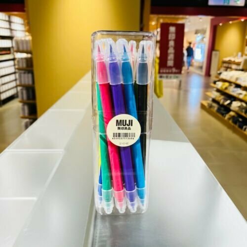 Muji brush pen set - brush, colors
