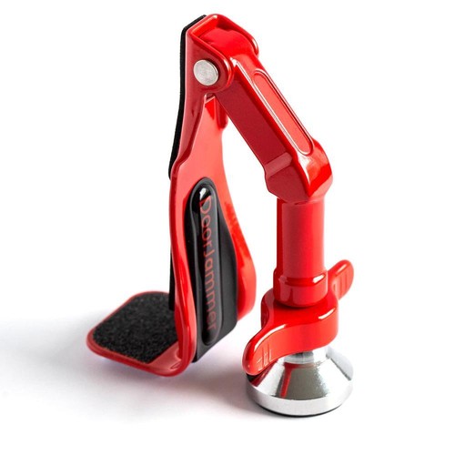 Solid security door jammer - door,