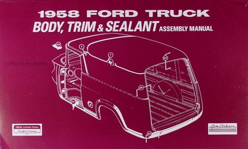 1958 ford truck body assembly - truck,