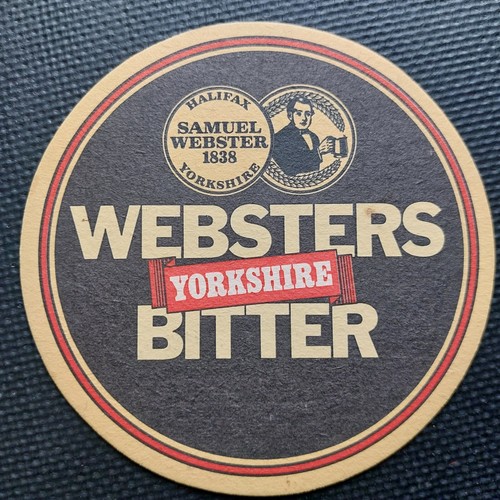Websters beer mat cat no - uk,