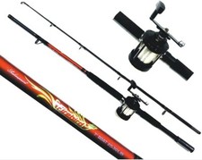 Shakespeare Firebird 7ft Boat Combo - Fishing Rod & Reel with Fishing Line