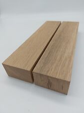 Solid French Oak Planks 2n.o 50 X 80 X 353 MM Hardwood Offcut, KD, Joinery