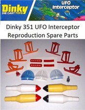 Dinky 351 SHADO UFO Interceptor Reproduction Spare Parts - Choose from List