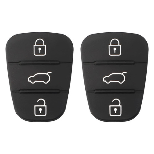 Rubber insert key fob - rubber,