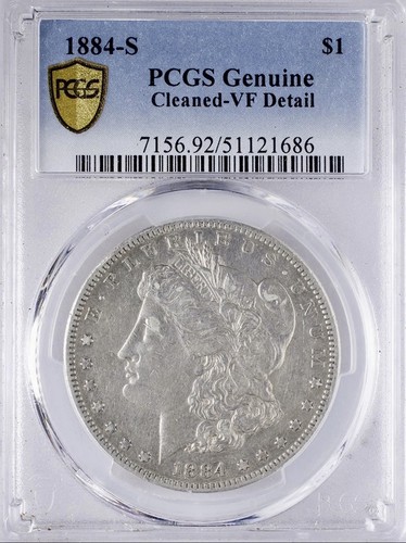 1884 morgan dollar pcgs - 1884-s,