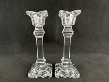 Pair Of Crystal? Cut Glass
