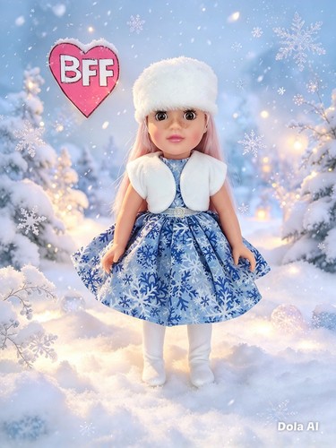 Dolls clothes xmas pce - clothes, 4